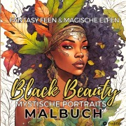 Cover-Bild zum Titel 'Malbuch für Erwachsene Feen und Elfen Fantasy Black Beauty Entspannung Anti-Stress Malen' von 'Tarris Kidd'