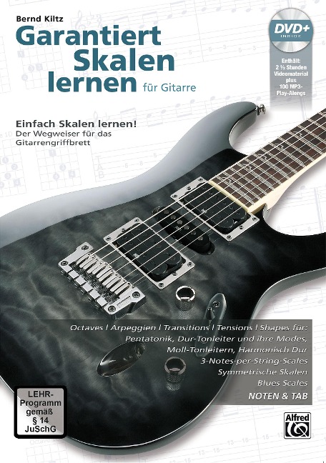 Garantiert Skalen lernen für Gitarre - Bernd Kiltz