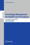 Cover-Bild zum Titel 'Knowledge Management for Health Care Procedures' von ''