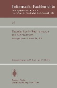 Cover-Bild zum Titel 'Datenbanken in Rechnernetzen mit Kleinrechnern' von ''