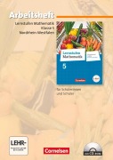 Cover-Bild zum Titel 'Lernstufen Mathematik 5. Schuljahr. Arbeitsheft mit eingelegten Lösungen und CD-ROM. Hauptschule Nordrhein-Westfalen' von ''