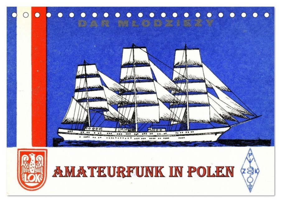 Amateurfunk in Polen (Tischkalender 2026 DIN A5 quer), CALVENDO Monatskalender - Henning von Löwis of Menar