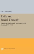 Cover-Bild zum Titel 'Exile and Social Thought' von 'Lee Congdon'
