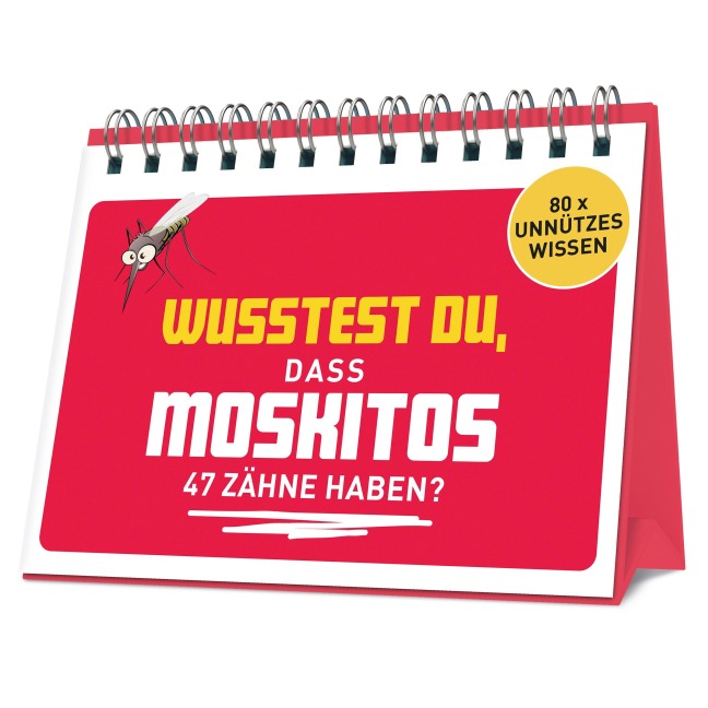 Wusstest du, dass Moskitos 47 Zähne haben? - 