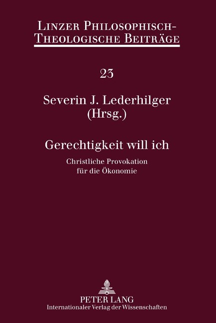 Gerechtigkeit will ich - 