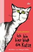 Cover-Bild zum Titel 'Ich bin hier bloß die Katze' von 'Hanna Johansen'