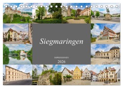 Cover-Bild zum Titel 'Sigmaringen Impressionen (Tischkalender 2026 DIN A5 quer), CALVENDO Monatskalender' von 'Dirk Meutzner'