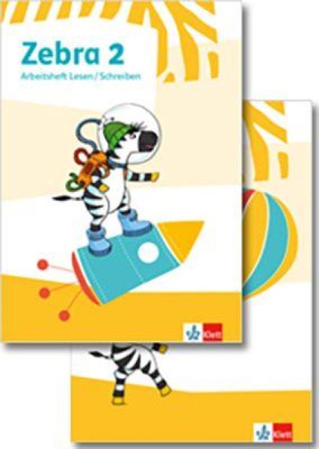 Zebra 2. Paket: Arbeitsheft Lesen/Schreiben/Arbeitsheft Sprache - 
