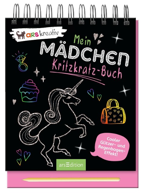 Mein Mädchen-Kritzkratz-Buch - Carolin Hensler