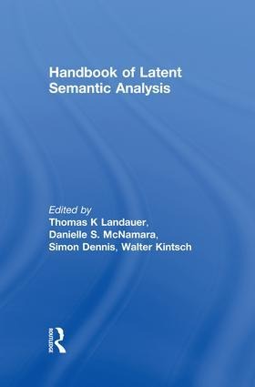 Handbook of Latent Semantic Analysis - 