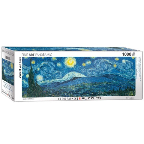 Sternennacht Panorama 1000 Teile - Vincent Van Gogh