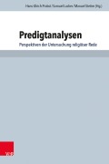 Cover-Bild zum Titel 'Predigtanalysen' von ''