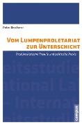 Cover-Bild zum Titel 'Vom Lumpenproletariat zur Unterschicht' von 'Peter Bescherer'