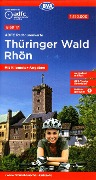 Cover-Bild zum Titel 'ADFC-Radtourenkarte 17 Thüringer Wald Rhön 1:150.000, reiß- und wetterfest, E-Bike geeignet, GPS-Tracks Download, mit Bett+Bike Symbolen, mit Kilometer-Angaben' von ''