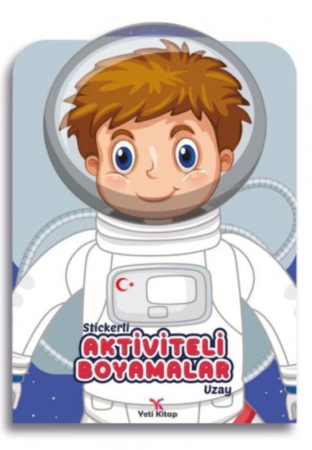 Stickerli Aktiviteli Boyamalar Uzay - Kolektif