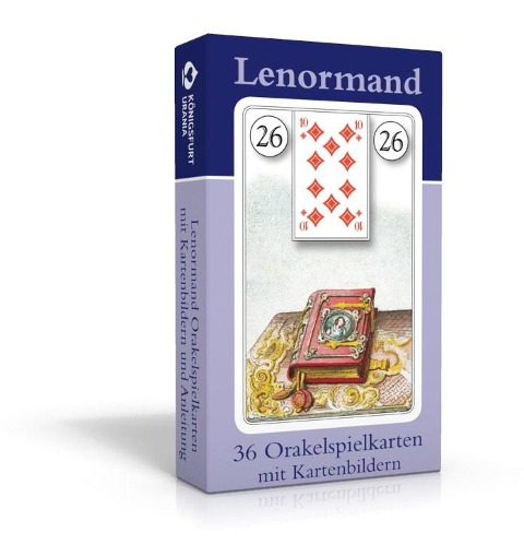 Lenormand Orakelkarten mit Kartenabbildungen - Königsfurt