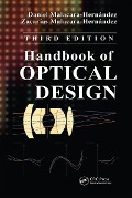 Cover-Bild zum Titel 'Handbook of Optical Design' von 'Daniel Malacara-Hernández, Zacarías Malacara-Hernández'