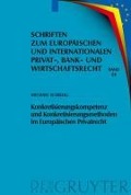 Cover-Bild zum Titel 'Konkretisierungskompetenz und Konkretisierungsmethoden im Europäischen Privatrecht' von 'Michael Schillig'