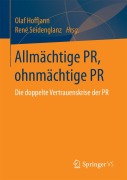 Cover-Bild zum Titel 'Allmächtige PR, ohnmächtige PR' von ''