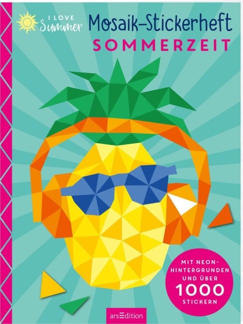 I Love Summer - Mosaik-Stickerheft Sommerzeit - 