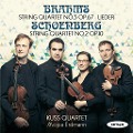 Cover-Bild zum Titel 'Streichquartett 3 op.67/Sommerabend/Mondensch' von 'Mojca/Kuss Quartet Erdmann'