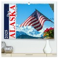 Der Alaska Kalender (hochwertiger Premium Wandkalender 2025 DIN A2 quer), Kunstdruck in Hochglanz - Max Steinwald