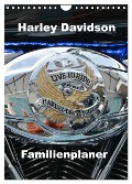 Harley Davidson Familienplaner (Wandkalender 2025 DIN A4 hoch), CALVENDO Monatskalender - Thomas Bartruff