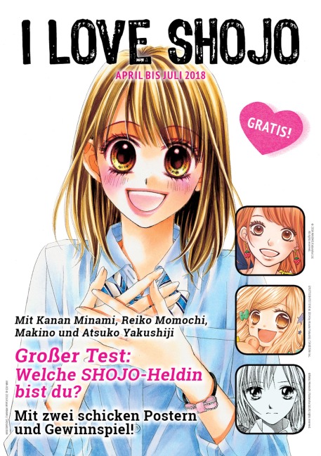 I love Shojo Magazin #13 - Kanan Minami, Reiko Momochi, Makino Yakushiji, Atsuko Yakushiji