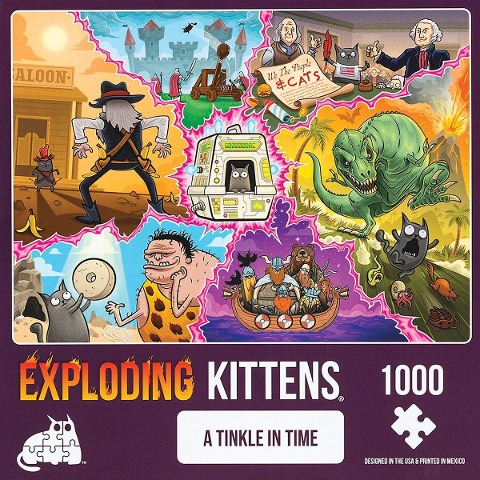 Exploding Kittens Puzzle: A Tinkle in Time - 