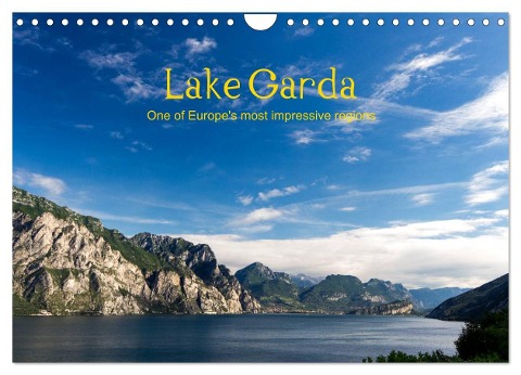 Lake Garda / UK-Version (Wall Calendar 2024 DIN A4 landscape), CALVENDO 12 Month Wall Calendar - Thomas Kuehn