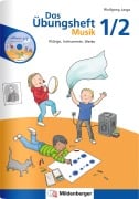 Cover-Bild zum Titel 'Das Übungsheft Musik 1/2' von 'Wolfgang Junge'