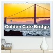 Cover-Bild zum Titel 'Golden Gate Bridge - Das berühmte Wahrzeichen von San Francisco. (hochwertiger Premium Wandkalender 2026 DIN A2 quer), Kunstdruck in Hochglanz' von 'M. Scott'