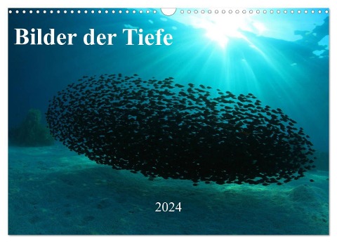 Bilder der Tiefe 2024 (Wandkalender 2024 DIN A3 quer), CALVENDO Monatskalender - Martin Hablützel