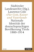 Cover-Bild zum Titel 'Für Gott, Kaiser und Vaterland' von 'Laurence Cole'