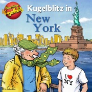 Cover-Bild zum Titel 'Kommissar Kugelblitz in New York' von 'Ursel Scheffler'