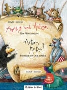 Cover-Bild zum Titel 'Arthur und Anton: Die Flaschenpost. Deutsch-Spanisch' von 'Sibylle Hammer'