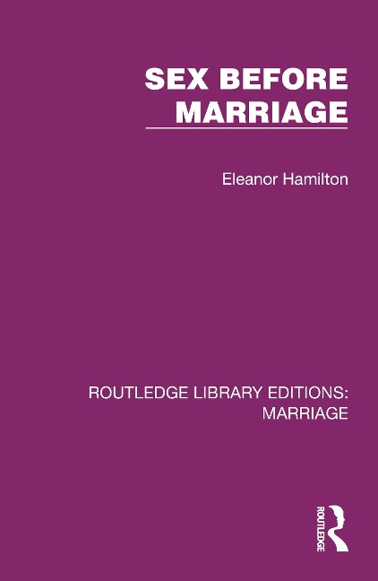 Sex Before Marriage - Eleanor Hamilton