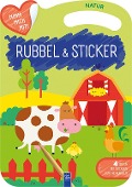Cover-Bild zum Titel 'Rubbel & Sticker - Natur' von ''