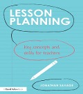 Cover-Bild zum Titel 'Lesson Planning' von 'Jonathan Savage'