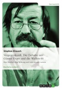 Cover-Bild zum Titel 'Vergegenkunft - Die Debatte um Günter Grass und die Waffen-SS' von 'Stephan Klausch'
