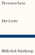 Der Letzte - Hermann Lenz
