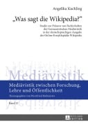 Cover-Bild zum Titel 'Was sagt die Wikipedia?' von 'Ma Kuchling'