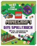 Cover-Bild zum Titel 'LEGO® Minecraft® Das Spielebuch' von 'Julia March, Simon Hugo'