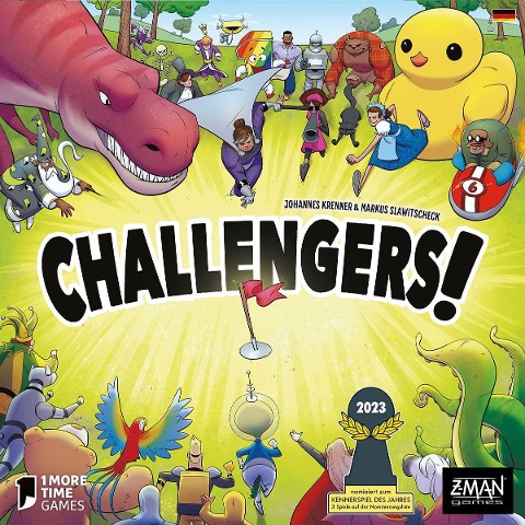 Challengers! - Kennerspiel des Jahres - Johannes Krenner, Markus Slawitscheck