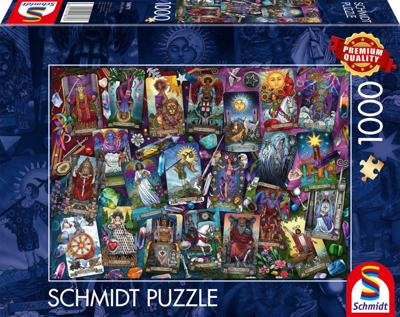 Geheimnisvolle Tarotkarten - 