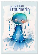 Cover-Bild zum Titel 'Die Blaue Träumerin (Wandkalender 2026 DIN A2 hoch), CALVENDO Monatskalender' von 'Erich Krätschmer'