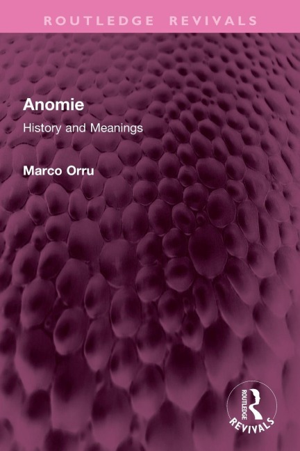 Anomie - Marco Orru