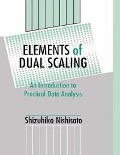 Cover-Bild zum Titel 'Elements of Dual Scaling' von 'Shizuhiko Nishisato'