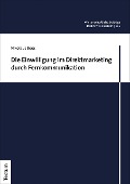 Cover-Bild zum Titel 'Die Einwilligung im Direktmarketing durch Fernkommunikation' von 'Nikolaus Boos'