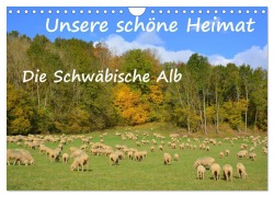 Cover-Bild zum Titel 'Unsere schöne Heimat - Die Schwäbische Alb (Wandkalender 2026 DIN A4 quer), CALVENDO Monatskalender' von 'Gugigei Gugigei'